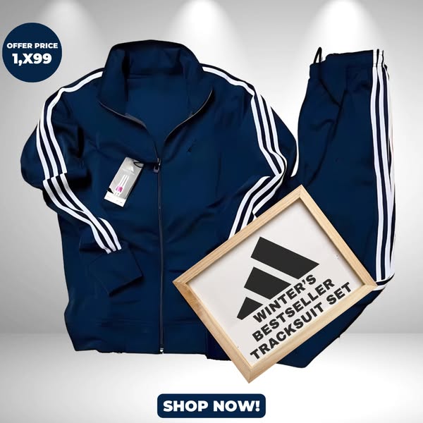 4way Lycra Side Stripe Full Sleeves Regular Fit Mens Tracksuit